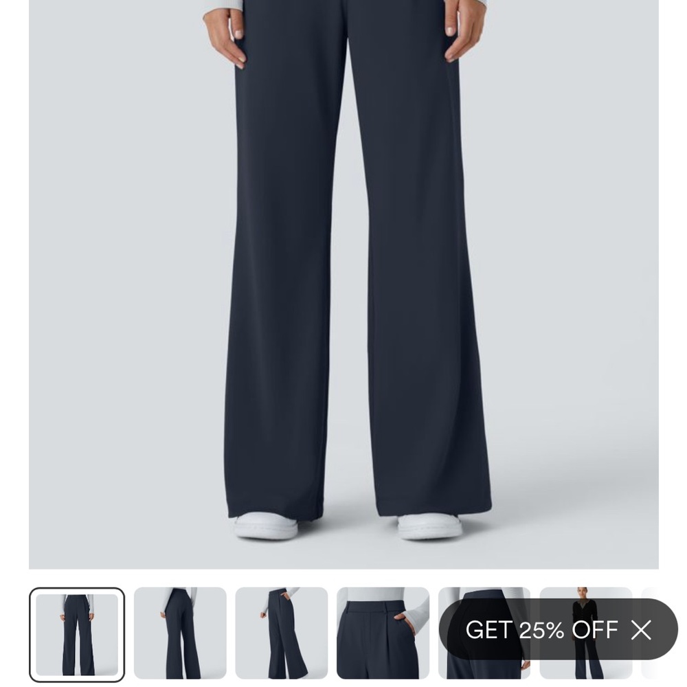HALARA Flex High Waisted Pocket Work Flare Pants